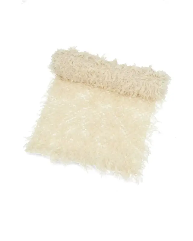 Löpare Fuzzle Creme