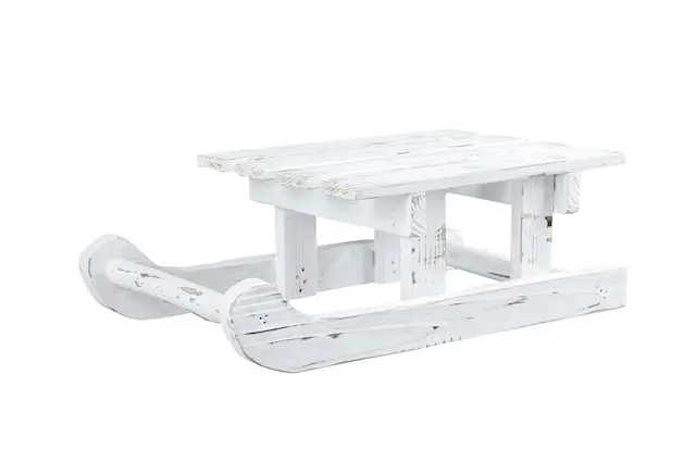 Dekoration Kälke Shabby Vit