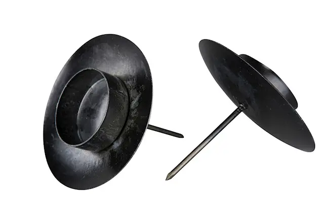 Värmeljushållare Stick Svart