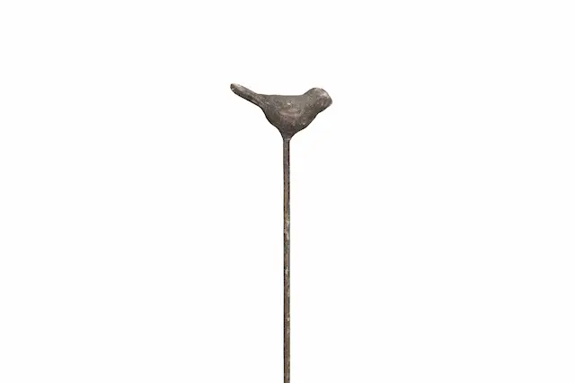 Trädgårdsdekoration Stick Fågel Mini Metall