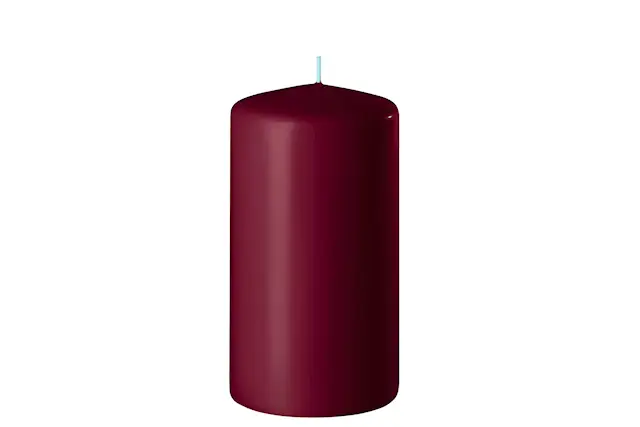 Blockljus Vinröd 12