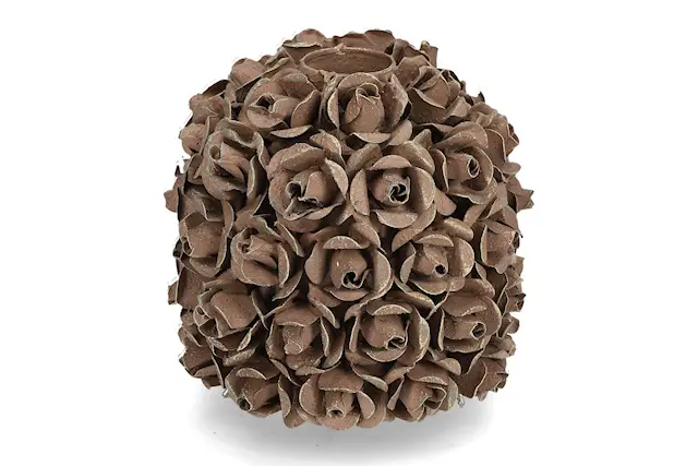 Vase Celin Floral Brown