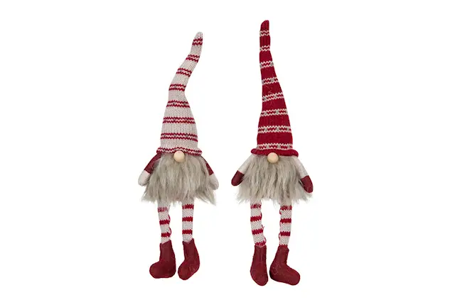 Dekoration Tomte Sittande Mix