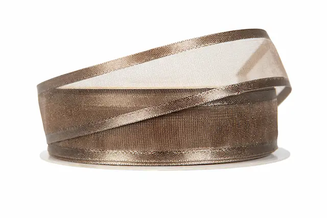 Dekorationsband Prego Beige 22 mm