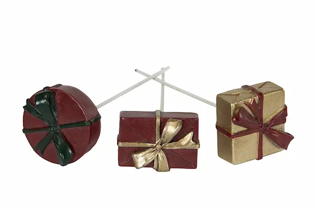Stick Paket Röd/Guld Mix