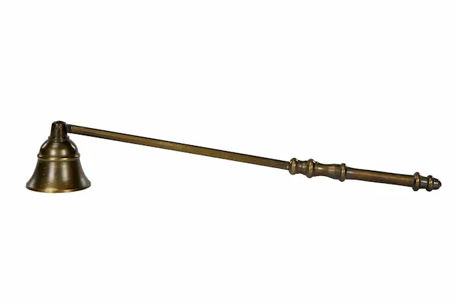 Candle Snuffer Antique Brass