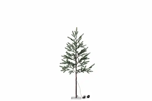 Led Fir Frosted Electric Outdoor