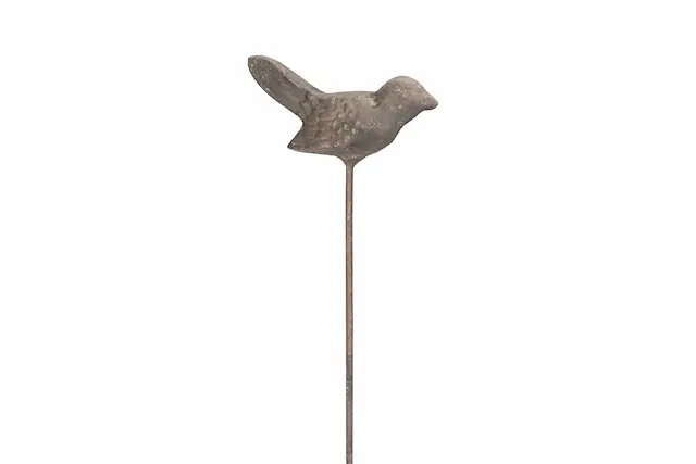 Trädgårdsdekoration Stick Fågel Metall