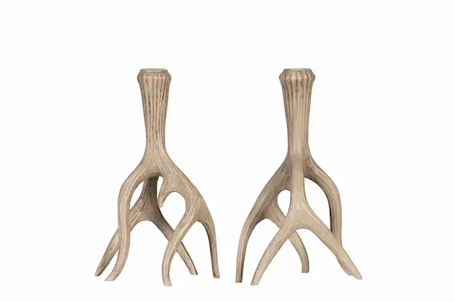 Candlestick Antler Natural