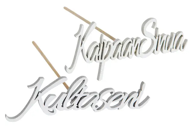 Tikku Kultaseni & Kaipaan Sinua valkoinen