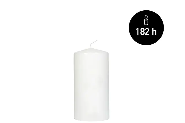 Pillar Candles White