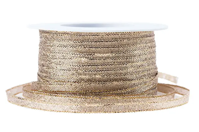 Decorative ribbon Gold