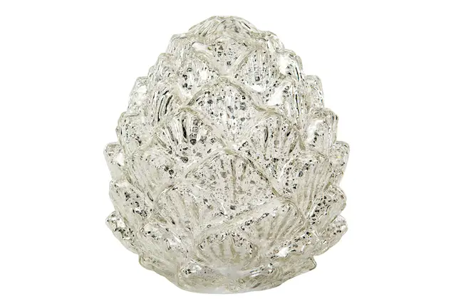 Pine Cone Glass with LED-lights