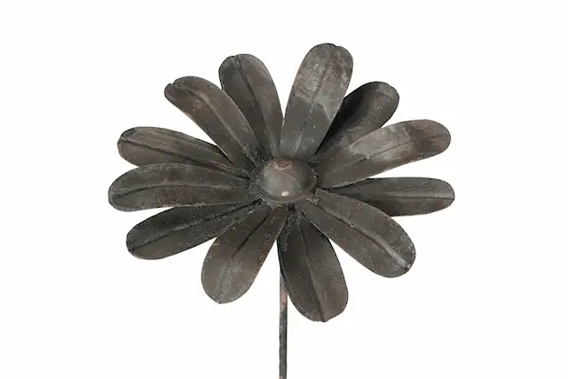 Trädgårdsdekoration Stick Blomma Metall