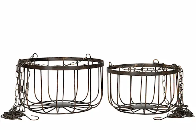 Hanging Baskets Antique Bown