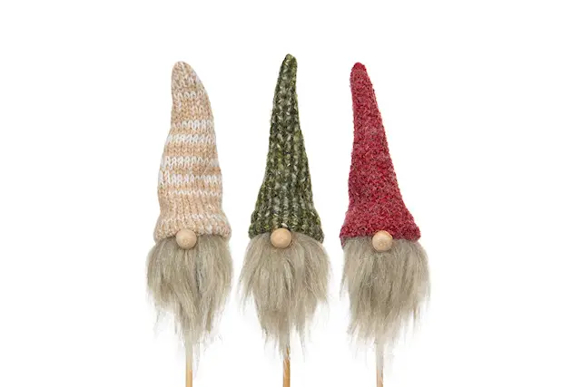 Stick Tomtetrio Röd/Grön/Beige Mix