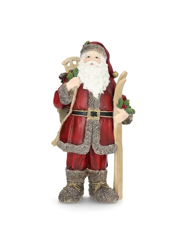 Tomte Med Skidor