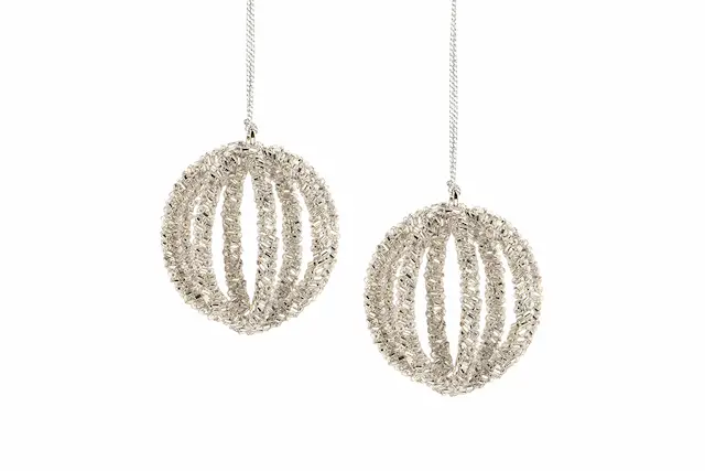 Joulupallo Fioretta hopea