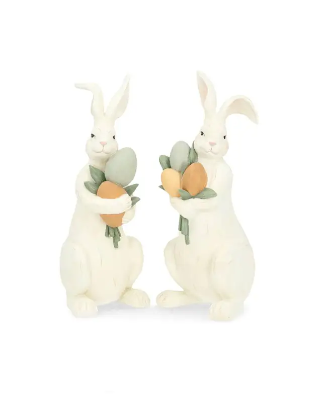 Dekoration Kanin Blommor Mix