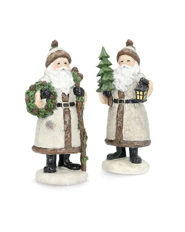 Tomte Med Gran/Krans Mix