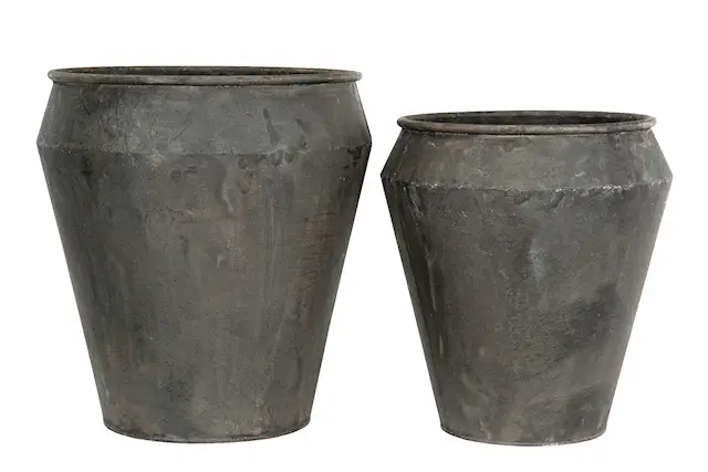 Kruka Utomhus Grano Metall