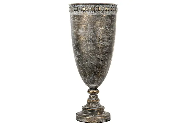Kruka Pokal Siri Antik Guldbrun