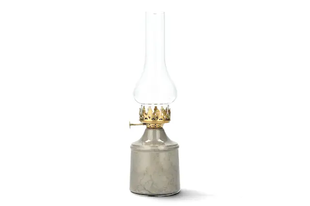Lantern Tealight Iris Granite