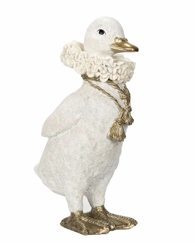 Decoration Duck With Necklace