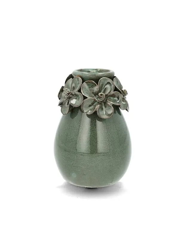 Maljakko Stella Green Glaze
