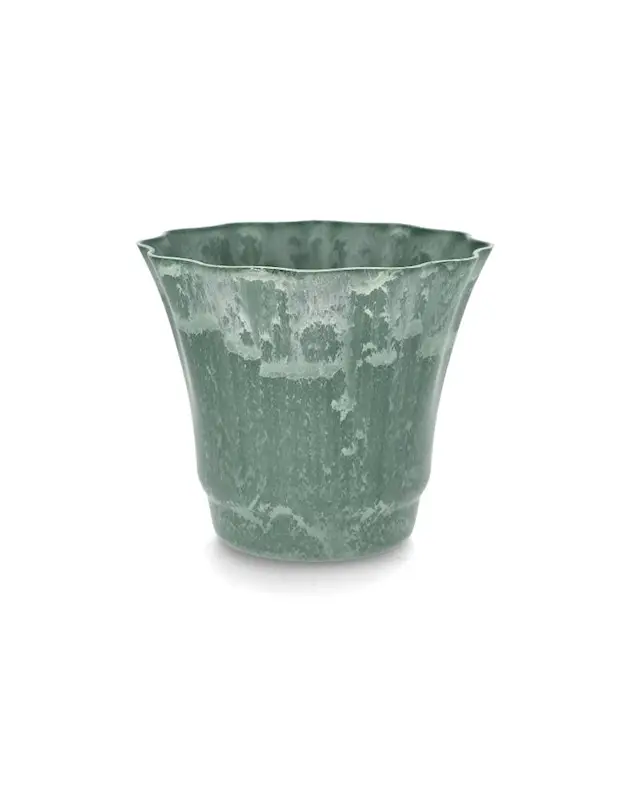 Pot Flounce Green