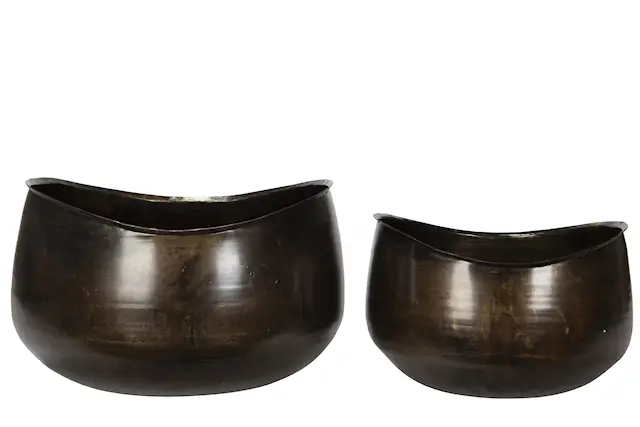 Pot Flow Antique Brown
