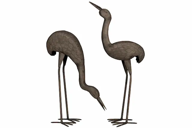 Puutarhakoriste Crane Metal Mix