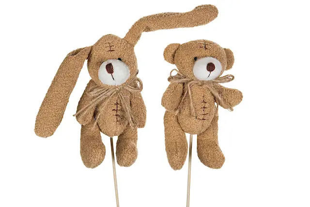 Stick Teddy Bear/Rabbit Brown