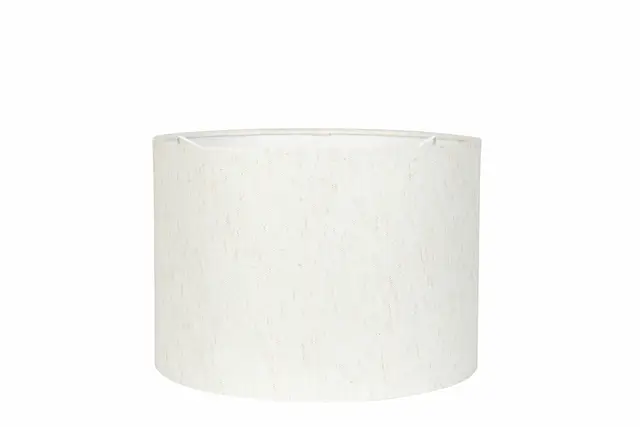 Lampshade Linen Cylinder Creme
