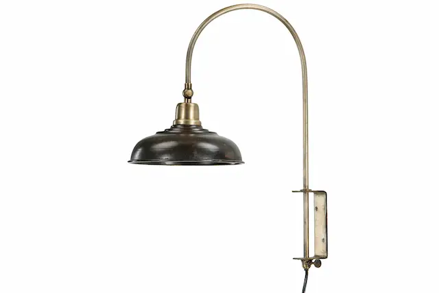 Seinävalaisin Noa, antiikkiruskea