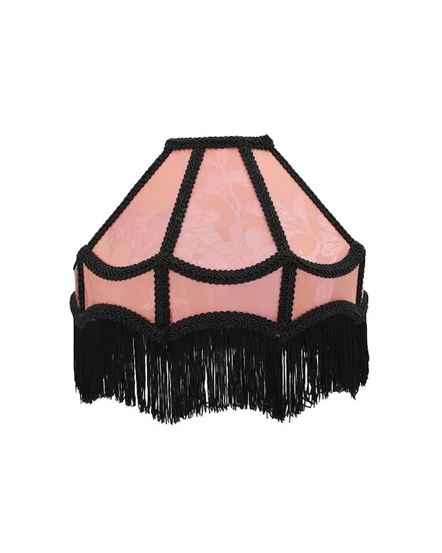 Lampskärm Frans Pink/Black