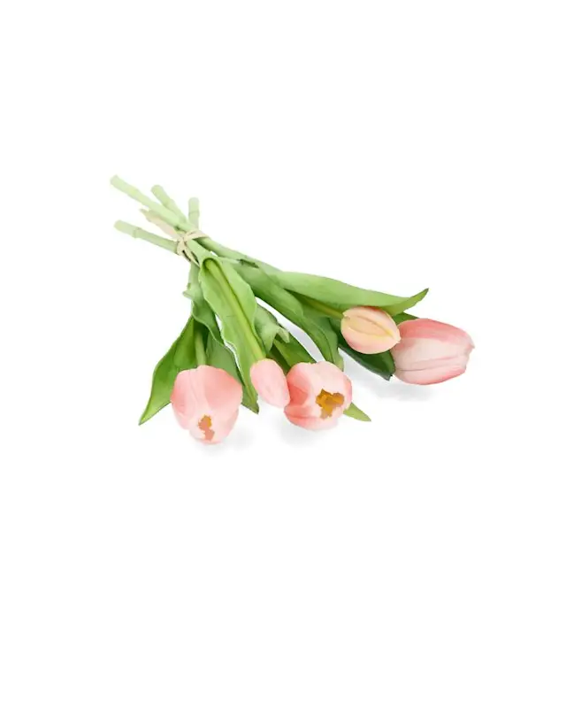 Artificial Flower Tulip Bouquet Pink