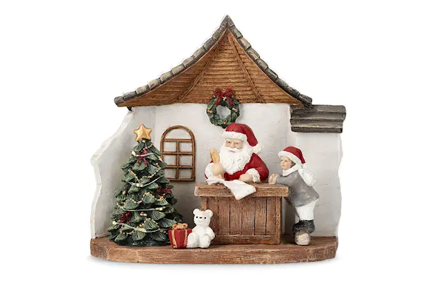 Joulupukki toivelistalla LED-polymer