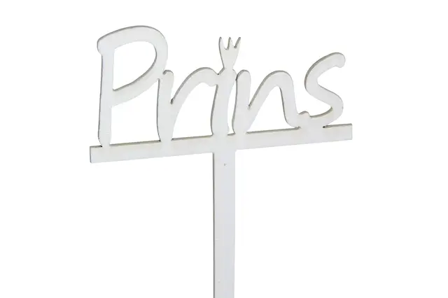 Tikku prinssi valkoinen