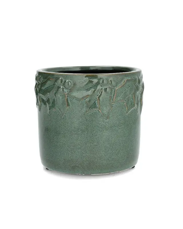 Pot Holly Moss Green Glaze