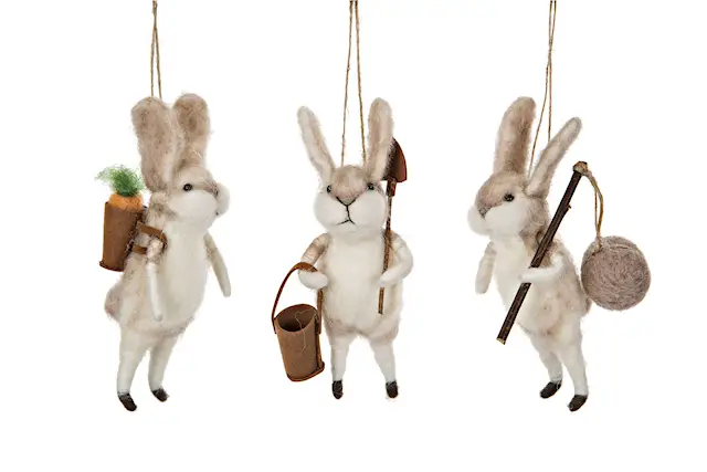 Hänge Ulldjur Kanin Mix