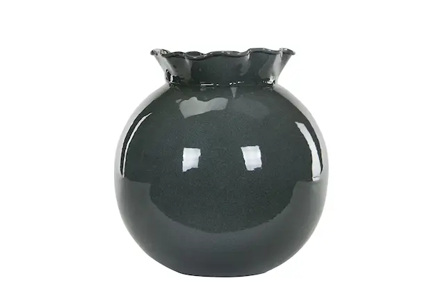 Vase Polly Plisse Enamel Callow