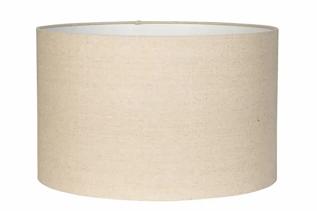 Lampshade Linen Cylinder Natural