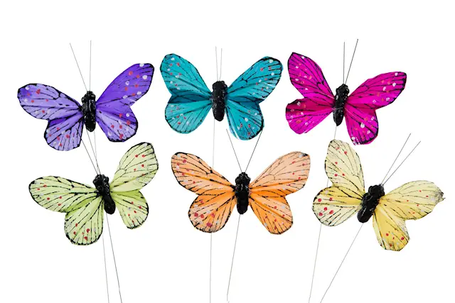Stick Fjäril Färg Mix