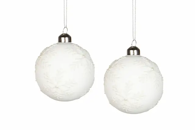Julkula Snöflinga Vit