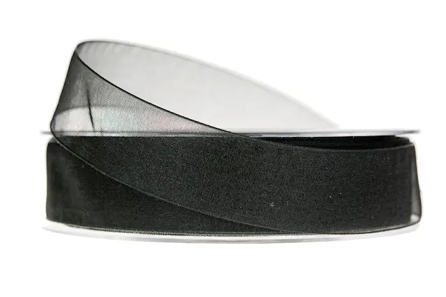 Dekorationsband Beauty Svart 25 mm