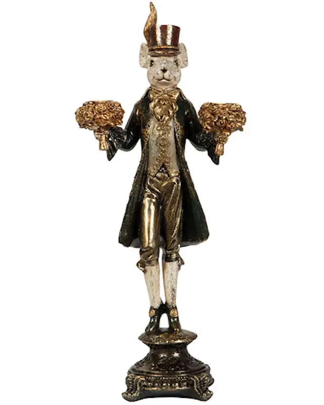 Kynttilänjalka Hiiri Vihreä Poly