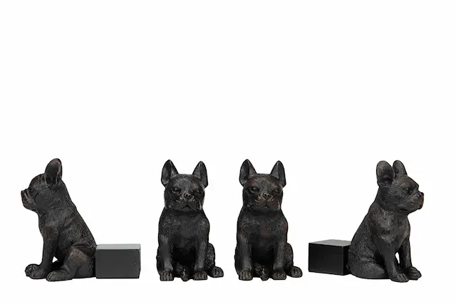Pot Stand Bulldog Brown/Black