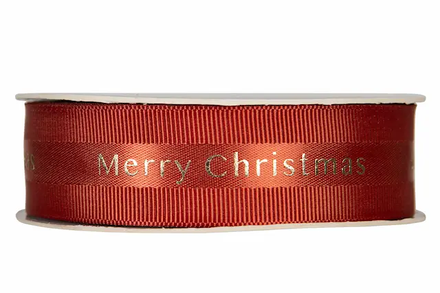 Dekorationsband Merry Christmas