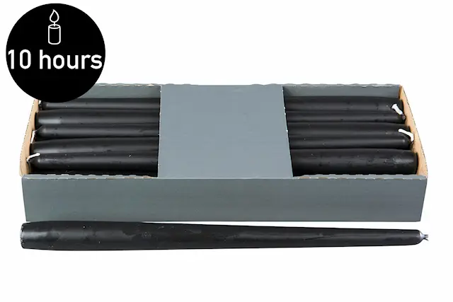 Kronljus Svart
